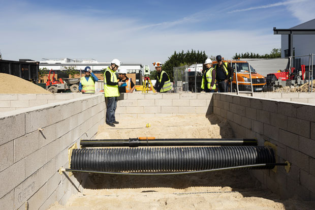 Site de GRTgaz RICE à Villeneuve-La-Garenne - Photo : Philippe Dureuil