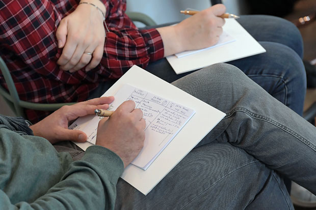 Atelier collectif Raison d'être - photo : Bruno Paget