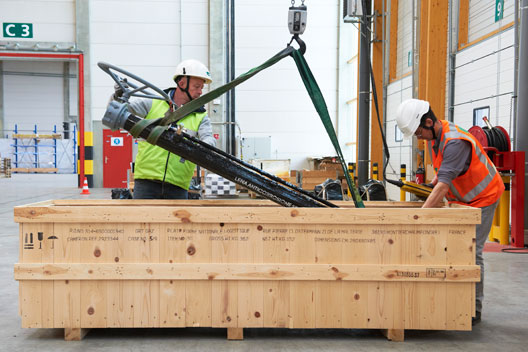 Plateforme logistique de Châteauroux - Photo: Hubert Mouillade