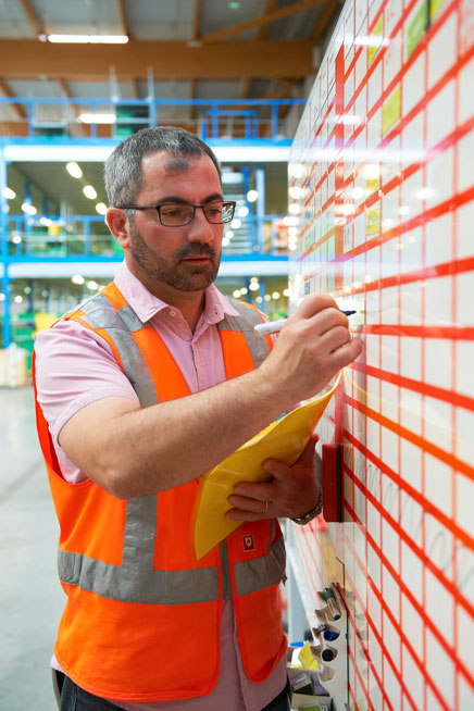 Châteauroux logistics platform - Photo: Hubert Mouillade