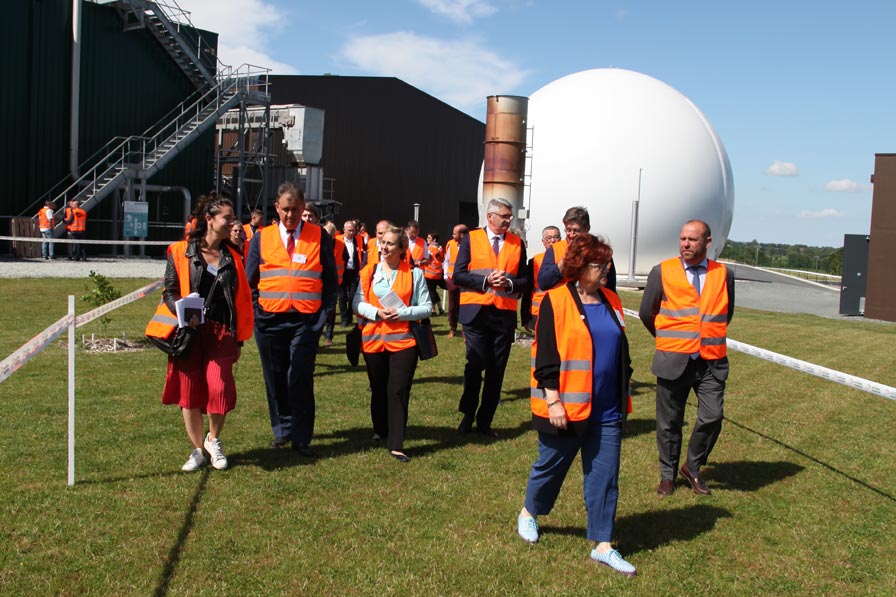 Anaerobic digestion unity in Combrand - Photo: Thierry Duqueroix