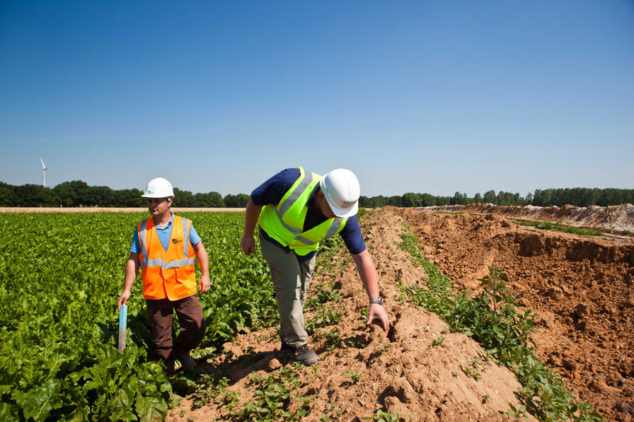 Chantier GRTgaz Hauts de France II : opérations techniques - photo : Thomas Moren