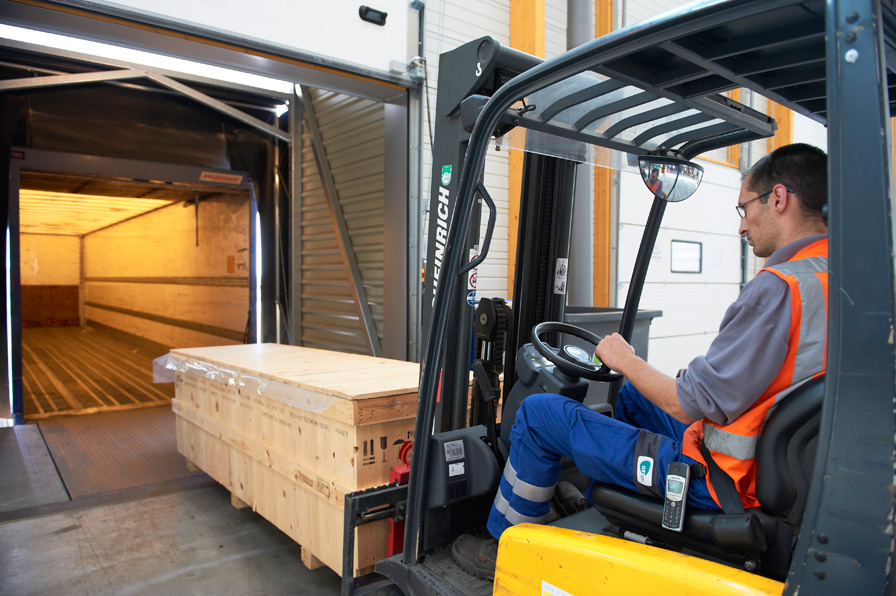 Plateforme logistique de Châteauroux - Photo : Hubert Mouillade