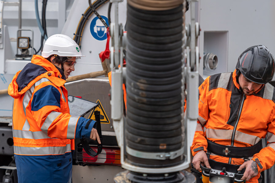 Superviseurs de chantier - Photo : Vincent Krieger