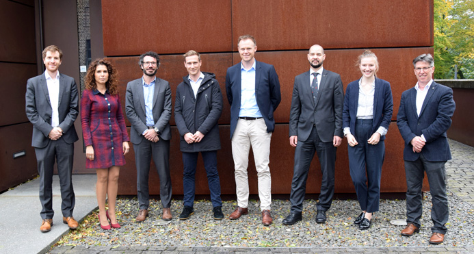 Romain Deshayes (Gazelenergie), Anamaria Zianveni (Encevo), Geoffroy Anger (GRTgaz), Leo Benotteau (HDF Energy), Philip Brammen (Steag), Frank Gawantka (Creos), Katharina Poirier (H2V), Michael Marion (SHS - Stahl-Holding-Saar)