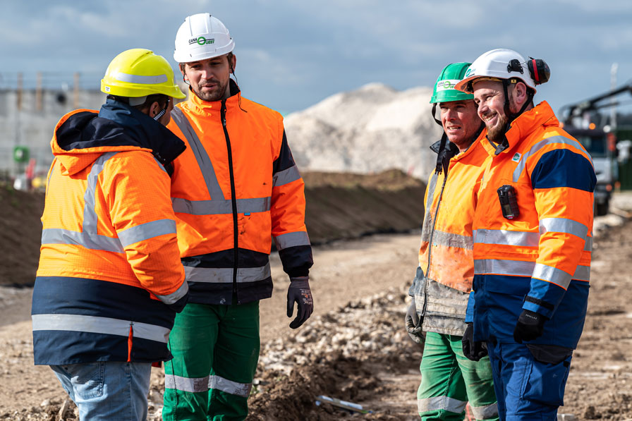 Report on site supervisors - photo: Vincent Krieger