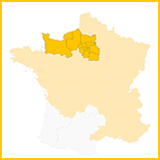 Carte territoire nord est