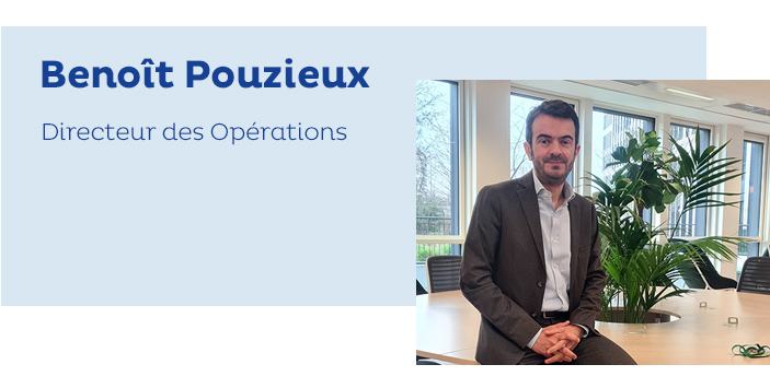 Benoit Pouzieux, Directeur des Opérations