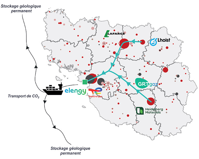 Carte du projet GOCO2