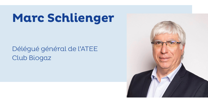 Portrait de Marc Schlienger, Délégué général de l’ATEE Club Biogaz