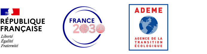 Logos Ademe, République française, France 2030