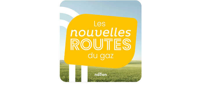 Logo Les nouvelles routes du gaz (NaTran)