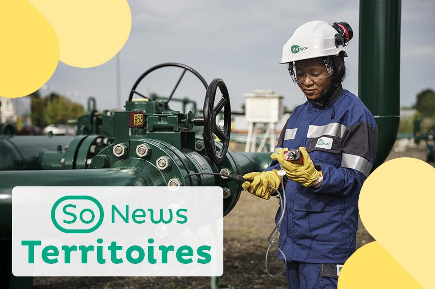 Logo soNews Territoires et photo de maintenance (photo : Vincent Thierry)